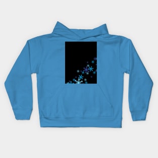 Midnight Snowflakes Kids Hoodie